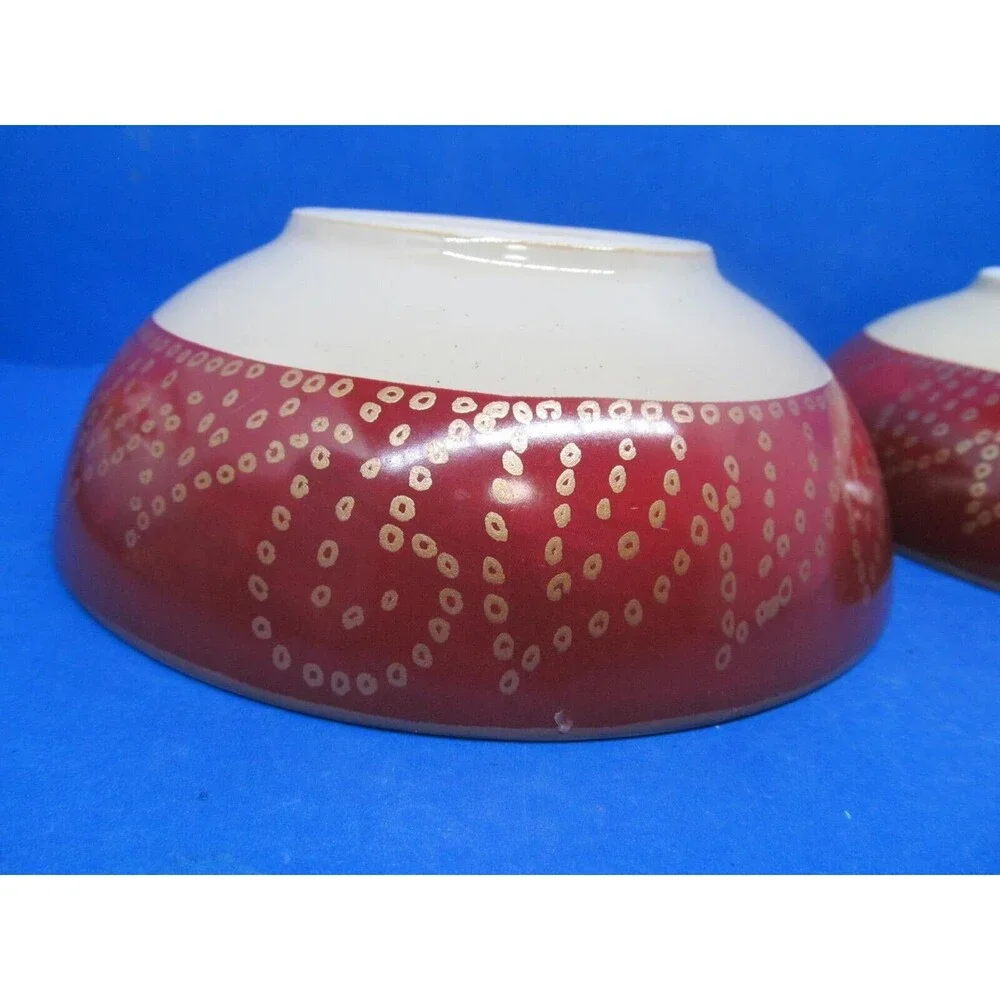 Pier 1 Imports Matira Set Of 2 Red Yellow 6 3/4